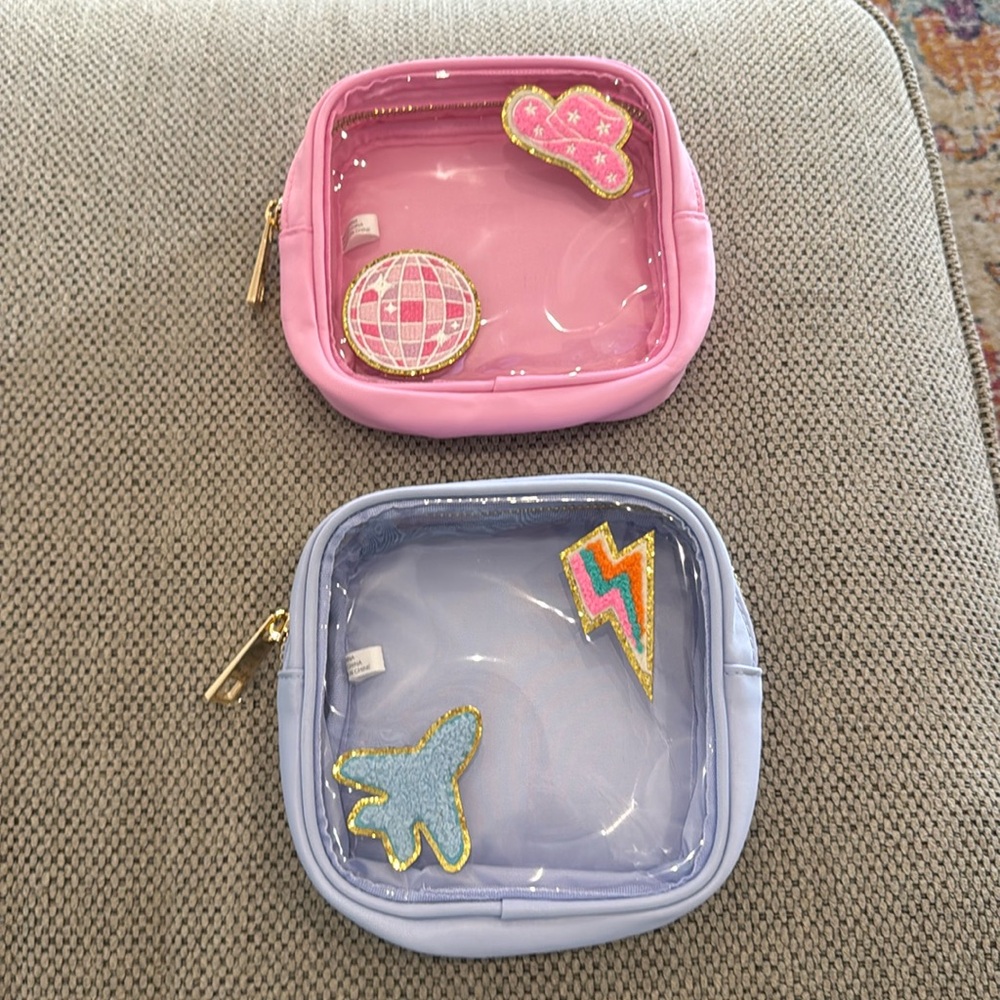 Clear pouches